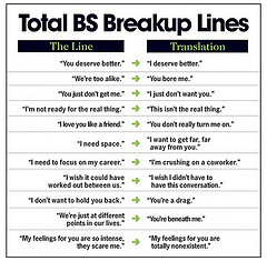 Funny Breakup Lines
